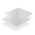 Plexiglasplatte COLOUR, 3 mm, perlweiß