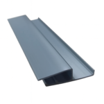 Polycarbonate end profile for SunSNAP panels, grey
