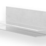 Aluminijast F profil za debelino plošče 10 mm