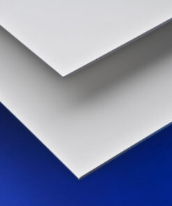 PVC-Platte-satiniert/glänzend-weiß-2,25 mm