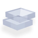 Polycarbonatglas, 20 mm, 2×UV, transparent