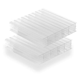 LEXAN multilayer polycarbonate panel, 20 mm, 2×UV, transparent